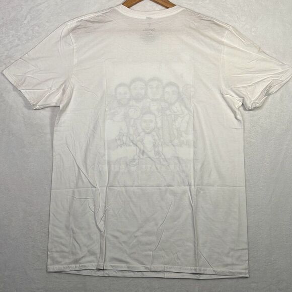 Golden State Warriors cartoon team portrait NBA Finals T-Shirt -NWT Men Large - Picture 6 of 6